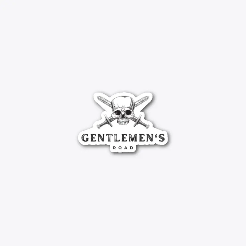 Gentlemen's Road Sticker